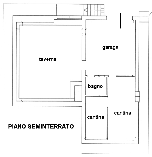 Quadrilocale con giardino a Gaggio Montano