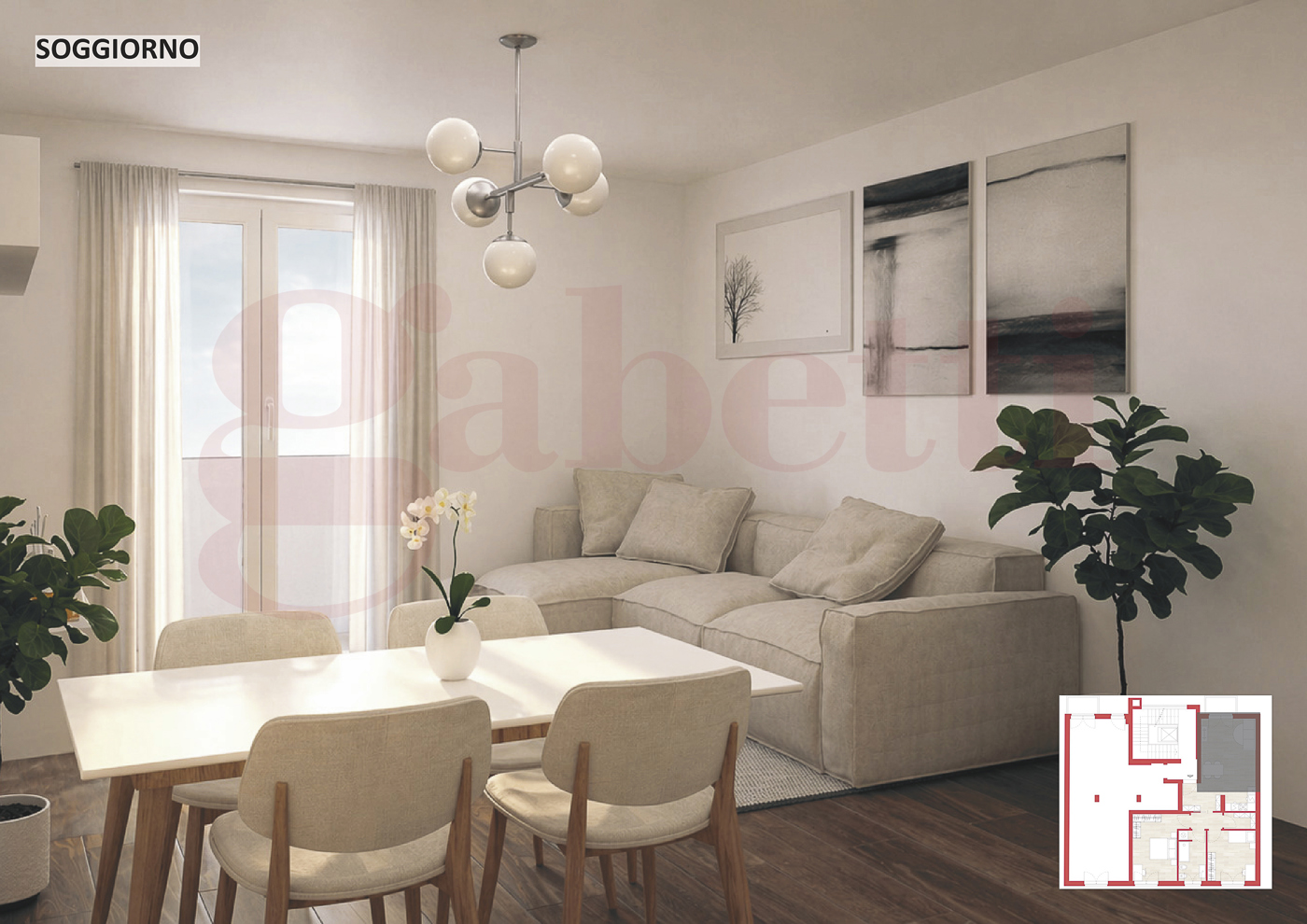 Trilocale in vendita a San Mauro Torinese