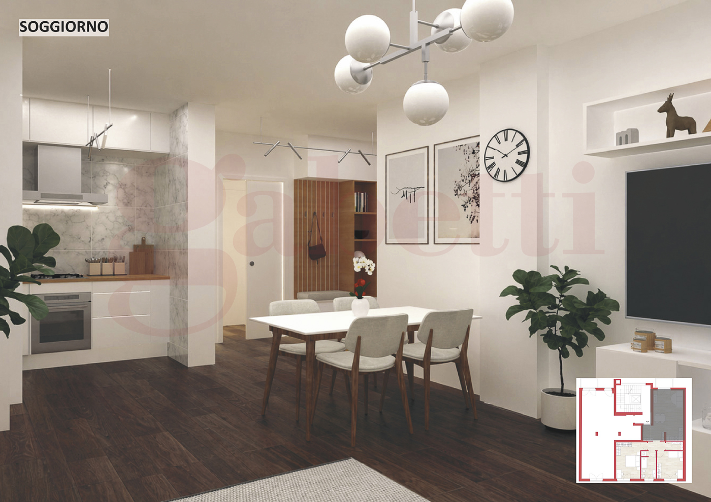 Trilocale in vendita a San Mauro Torinese