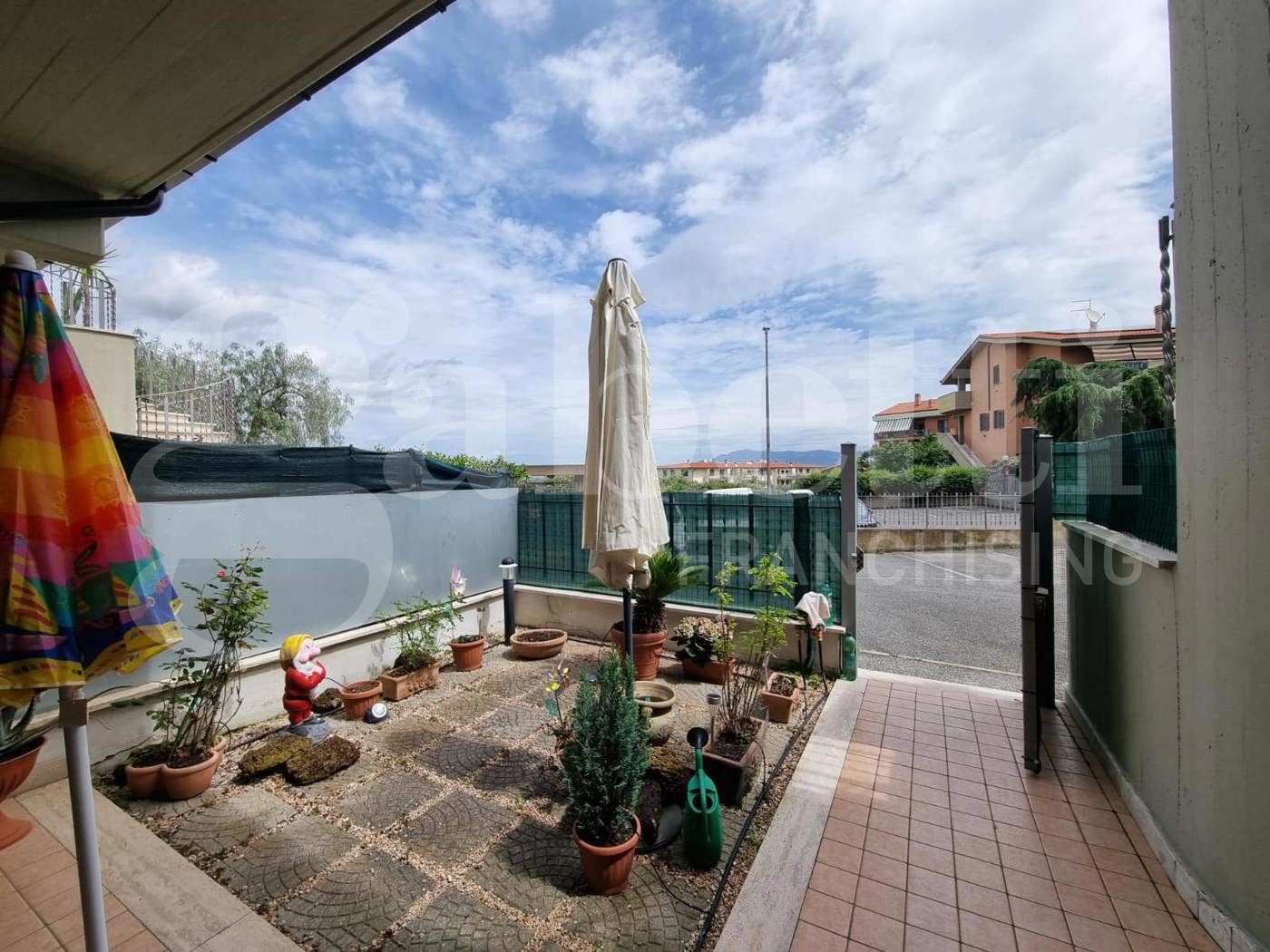 Trilocale con giardino a Monte Compatri