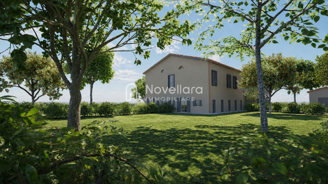 Villa con giardino a Campagnola Emilia