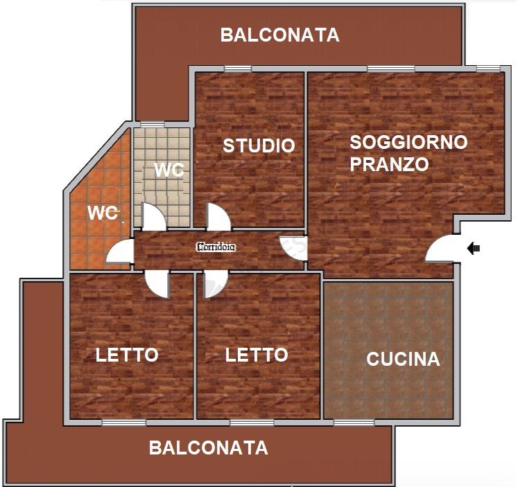 Appartamento con box doppio in contrada sant'eustachio pennini, Avellino