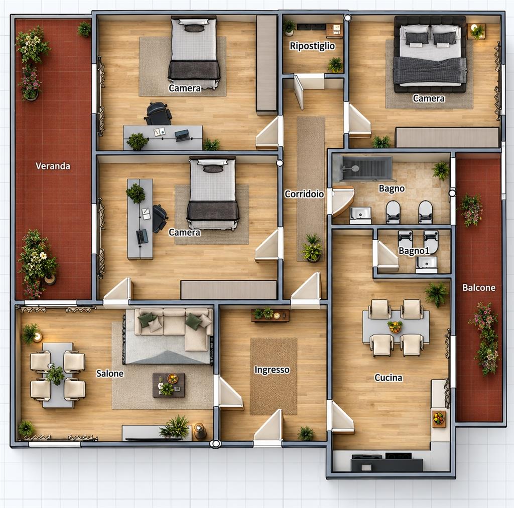 Appartamento da ristrutturare in via michelangelo schipa 116, Napoli