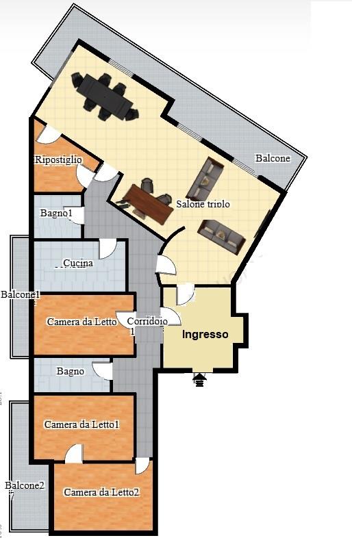 Appartamento da ristrutturare in via michelangelo schipa, Napoli