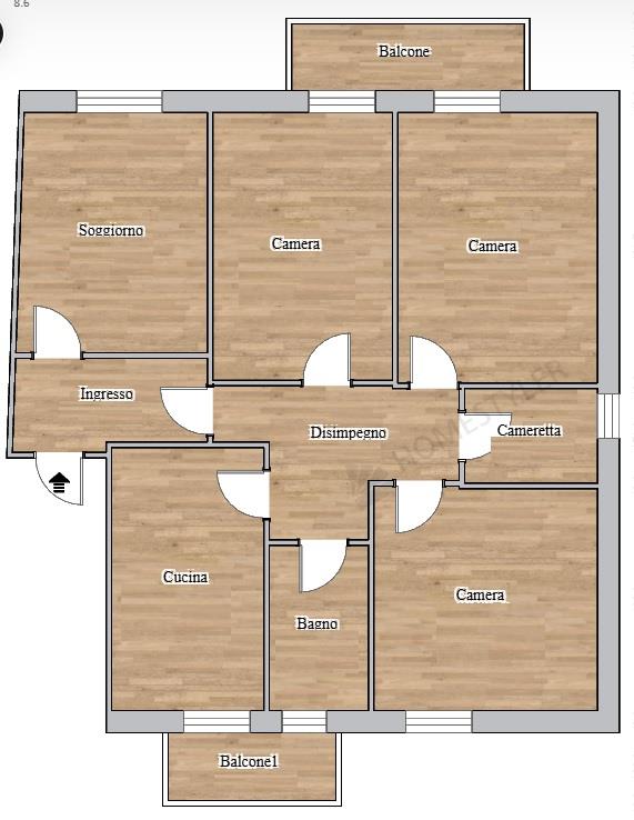 Appartamento in affitto in via libert� 67, Portici