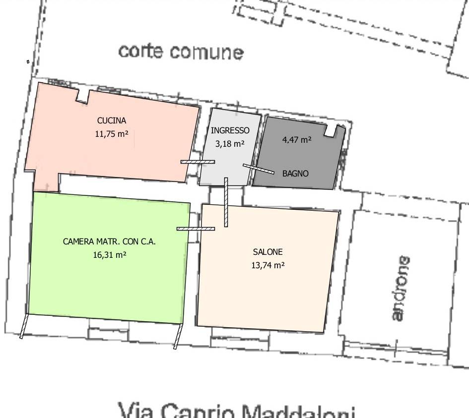 Appartamento in vendita a Caserta