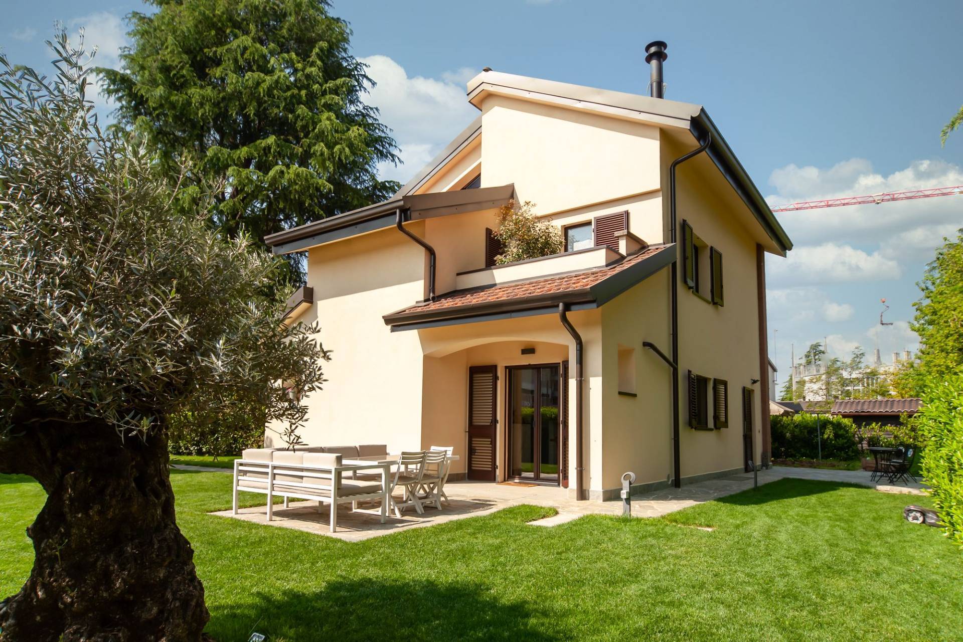 Villa in vendita a Vimercate, Vimercate Oreno