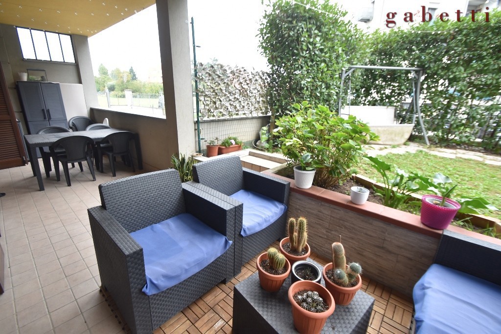 Trilocale con giardino a Corbetta