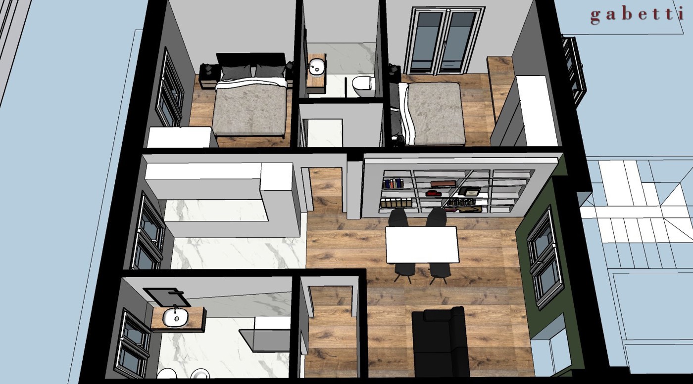 Quadrilocale con box a Turbigo