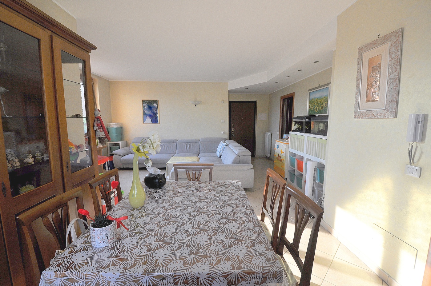 Trilocale con giardino a Arconate