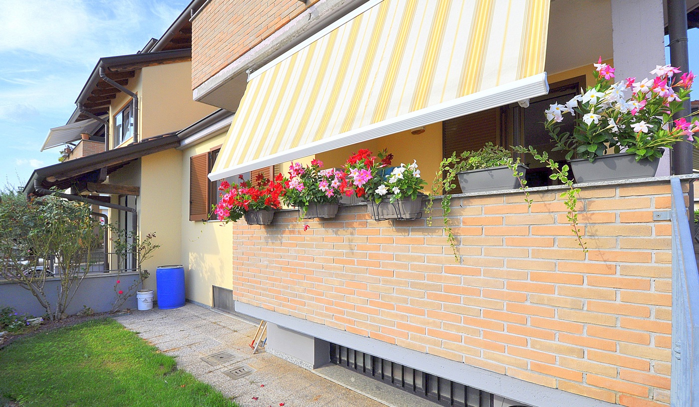 Trilocale con giardino a Arconate