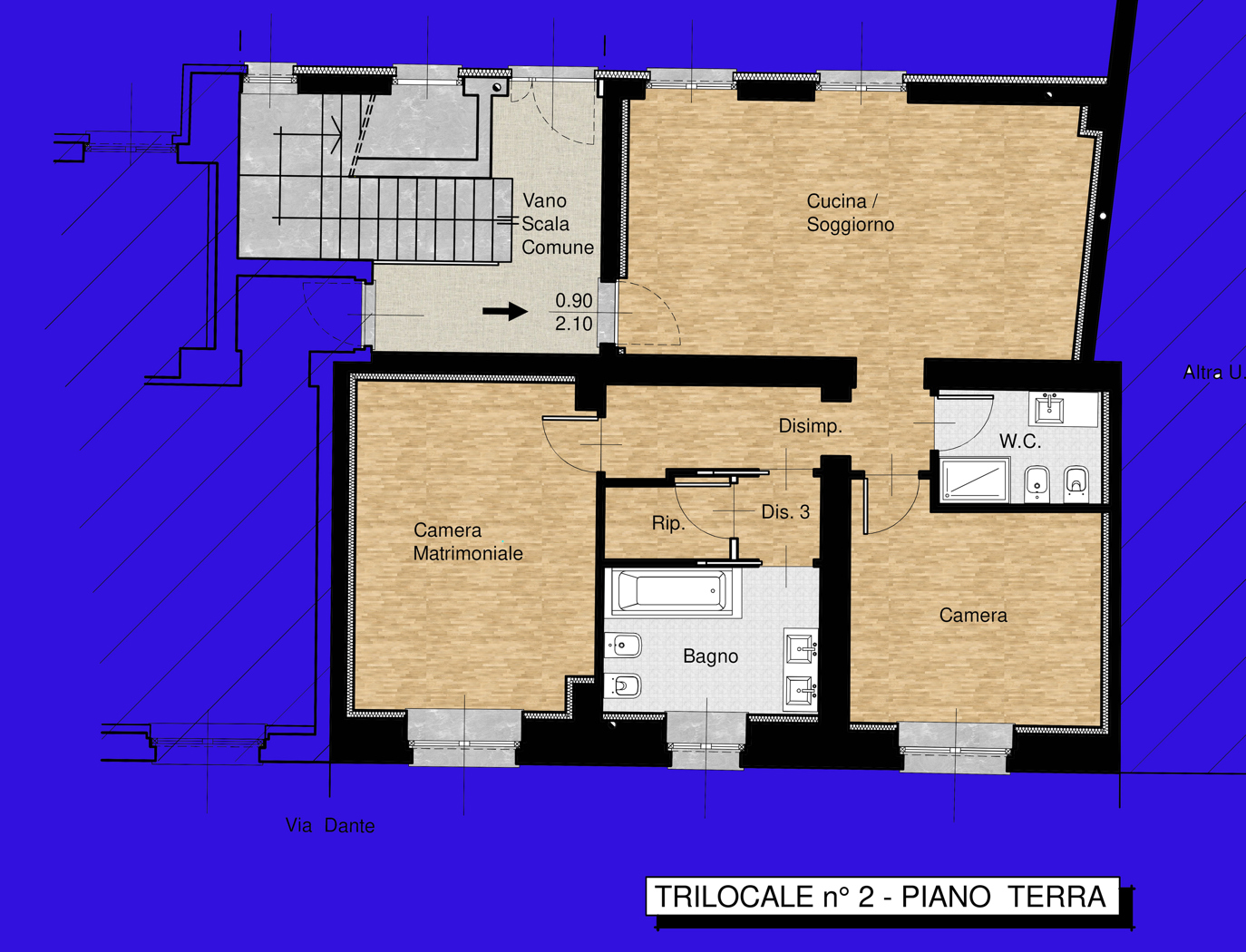 Trilocale in vendita a Inveruno