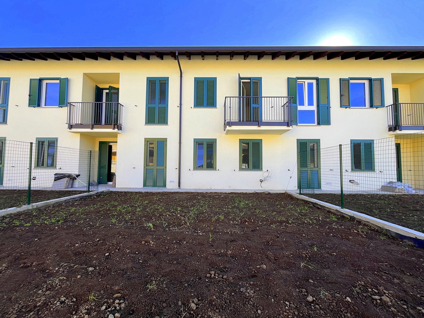 Trilocale con giardino a Buscate