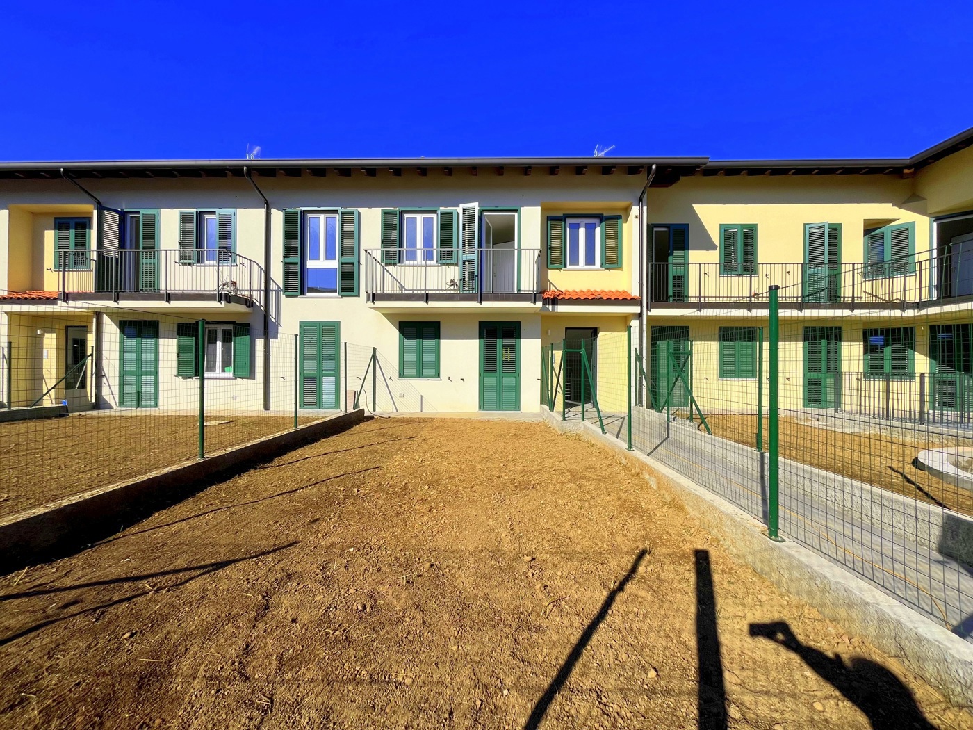 Trilocale con giardino a Buscate