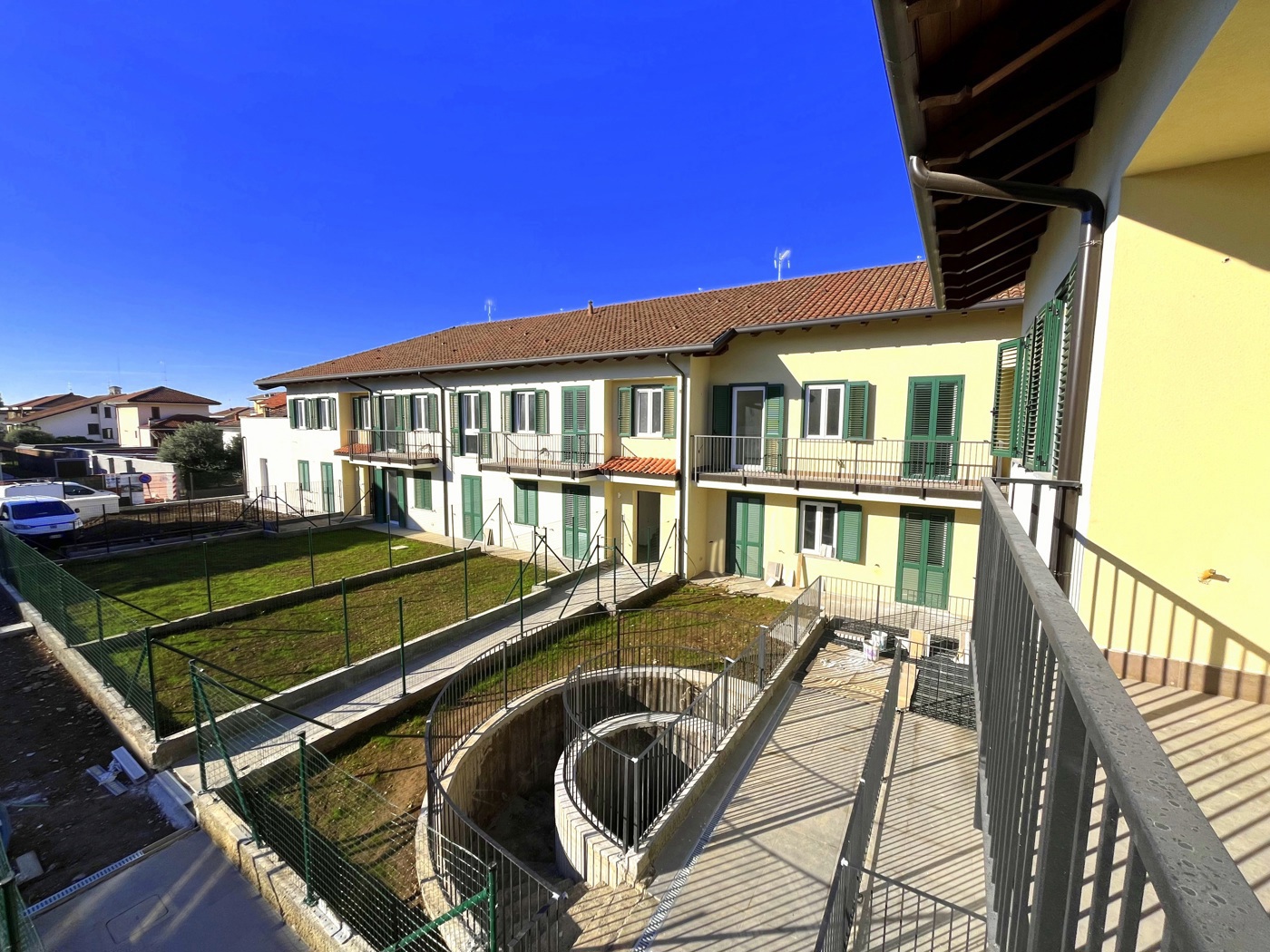 Trilocale con giardino a Buscate