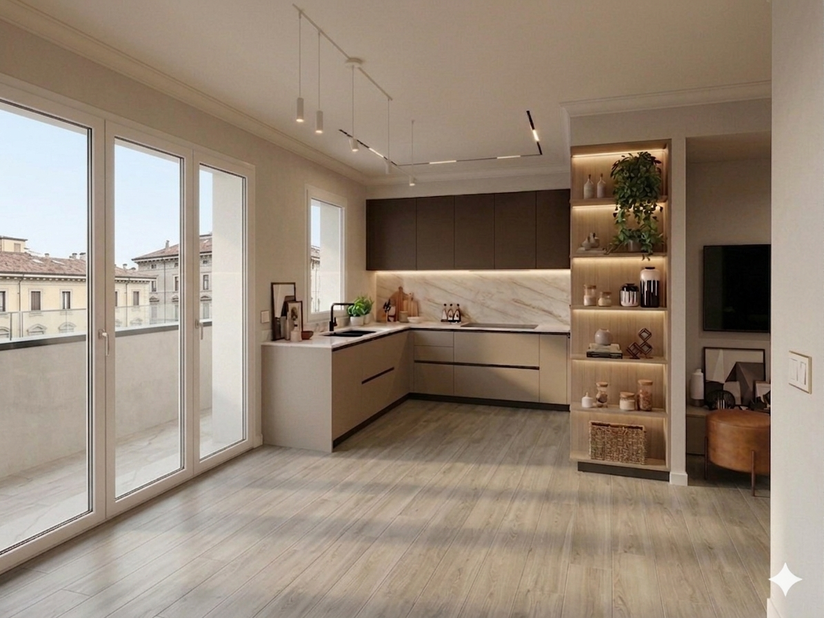 Trilocale classe A4 a Inveruno