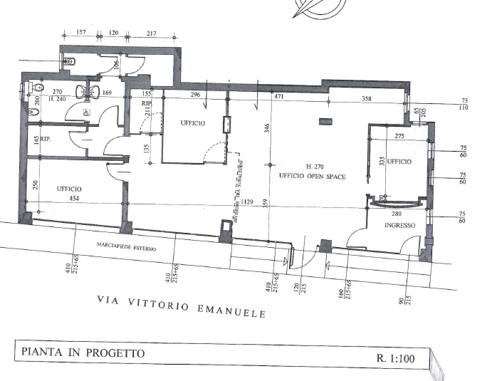 Ufficio in affitto a Bernate Ticino