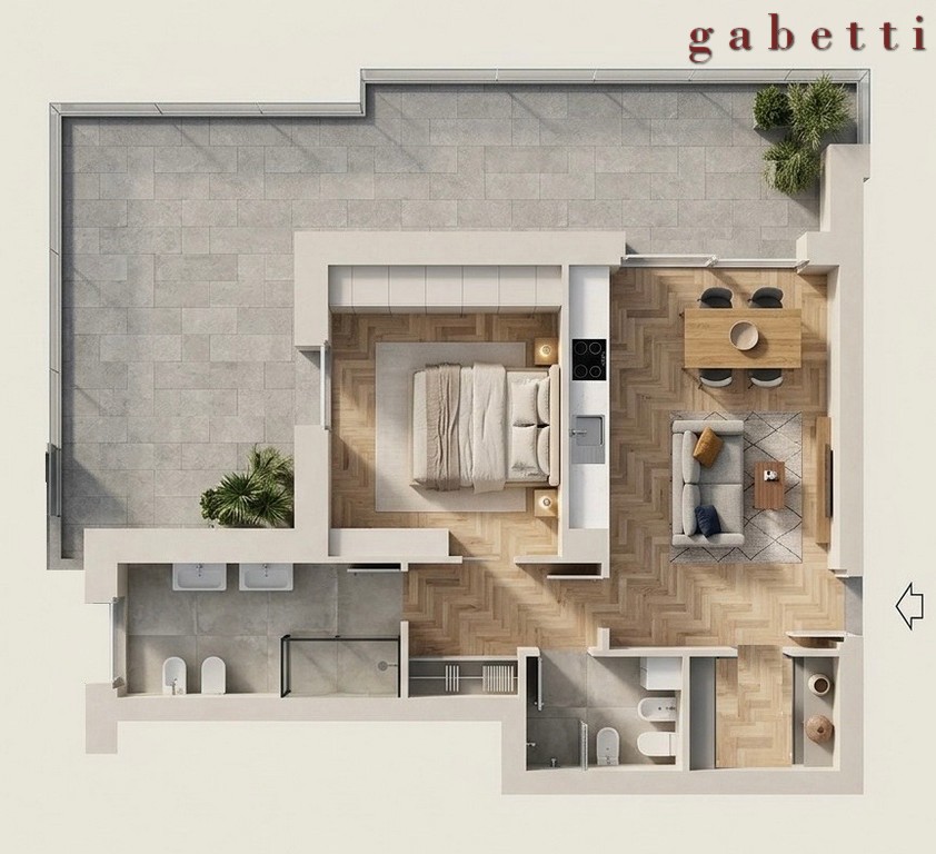 Bilocale nuovo a Magenta