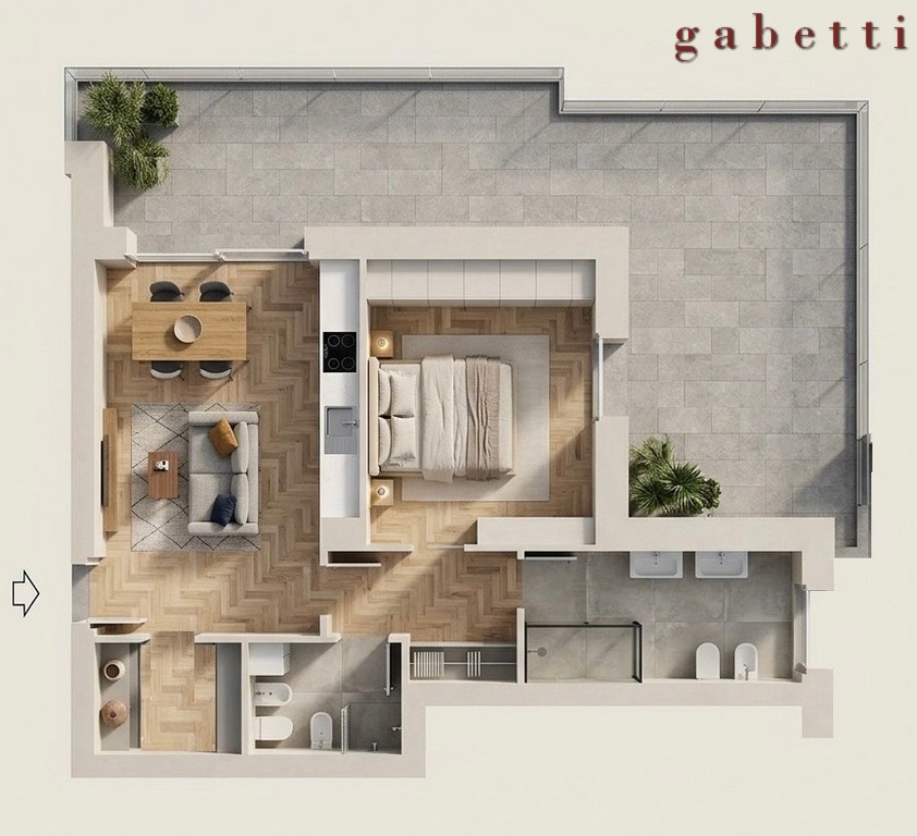 Attico nuovo a Magenta