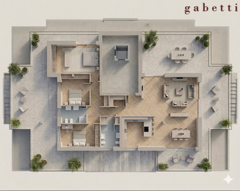 Attico nuovo a Magenta