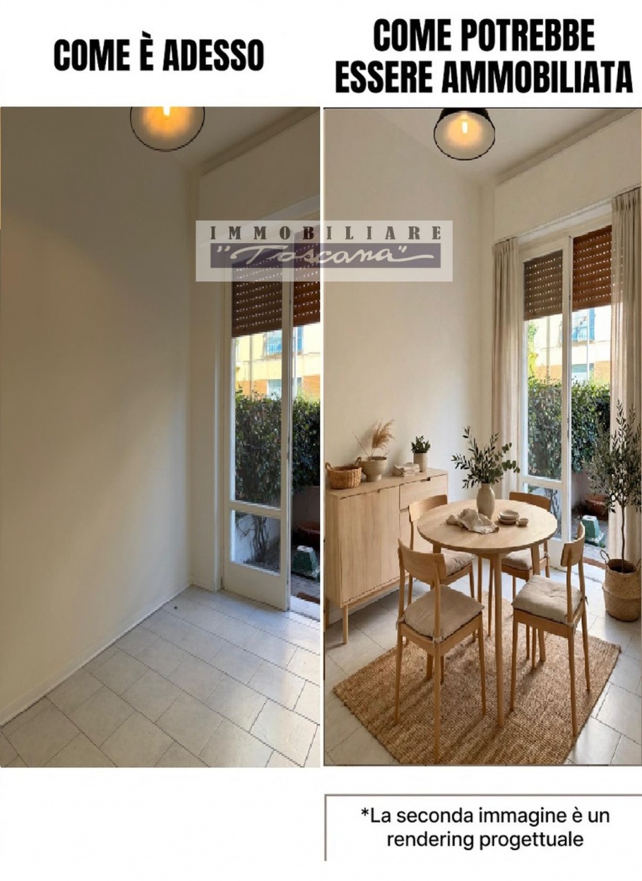 Appartamento con giardino a Viareggio
