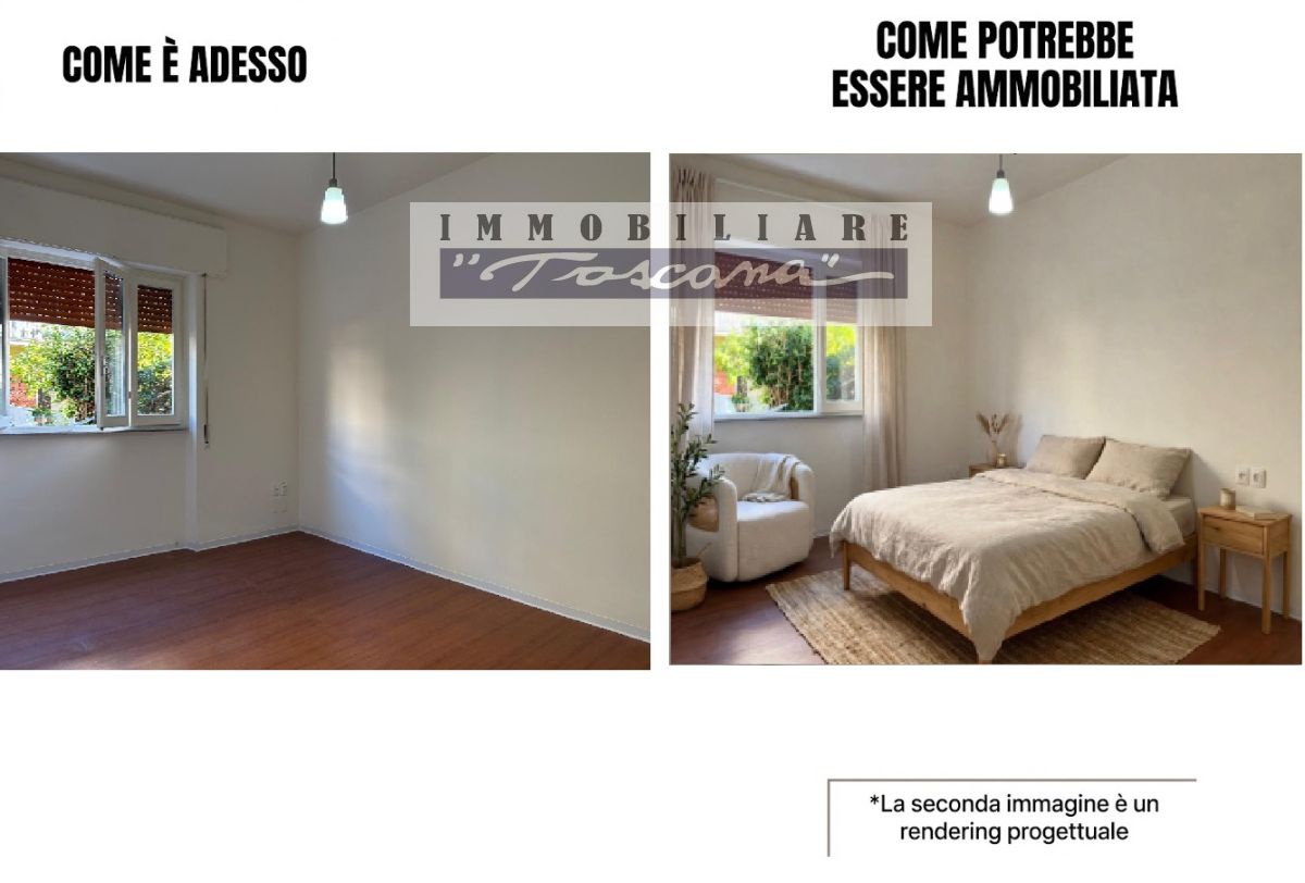 Appartamento con giardino a Viareggio