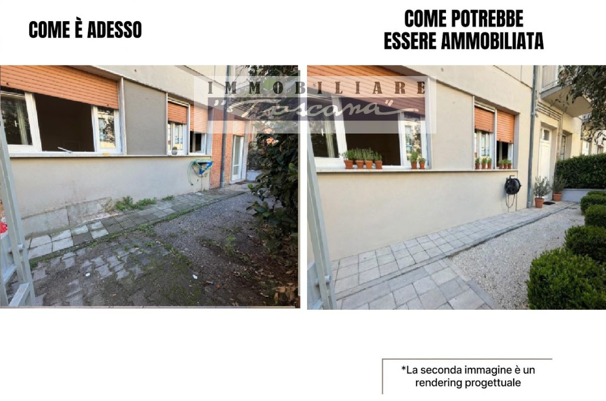 Appartamento con giardino a Viareggio