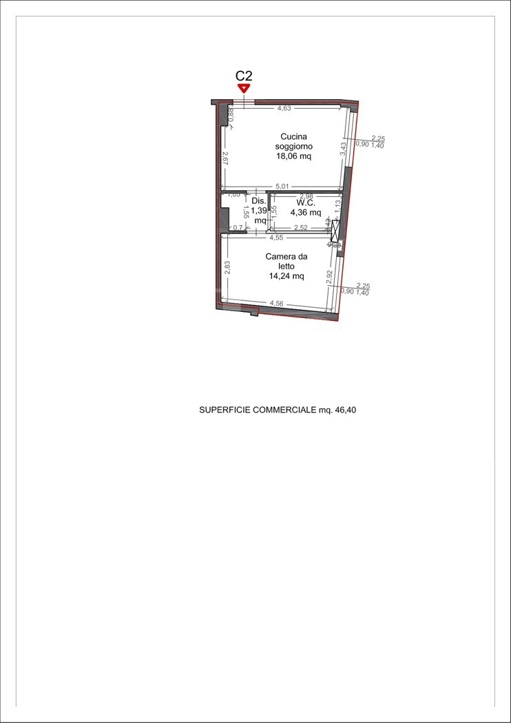 Bilocale ristrutturato a Palermo