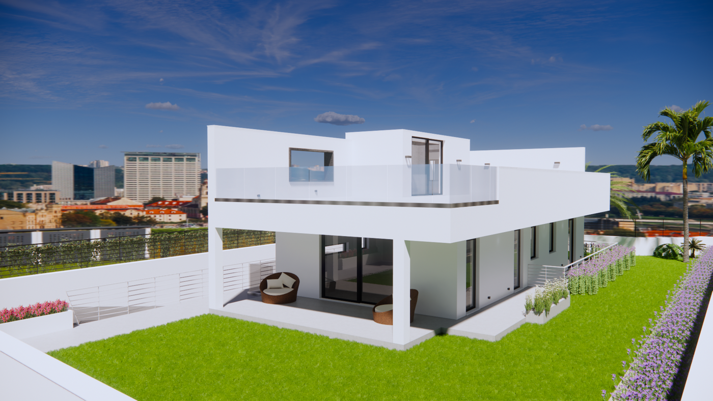 Villa con giardino a Palermo