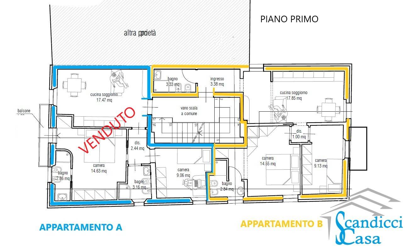 Appartamento in vendita a Lastra a Signa