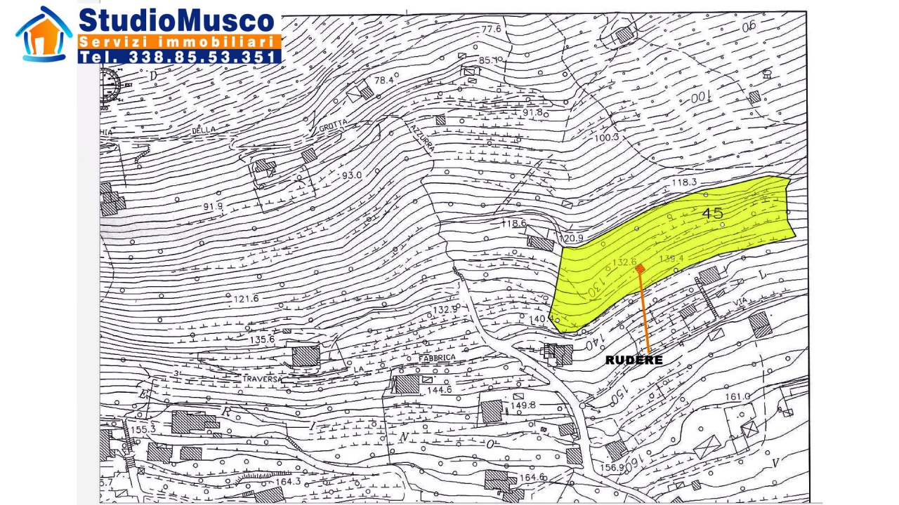 Terreno in vendita in via vecchia grotta azzurra, Anacapri