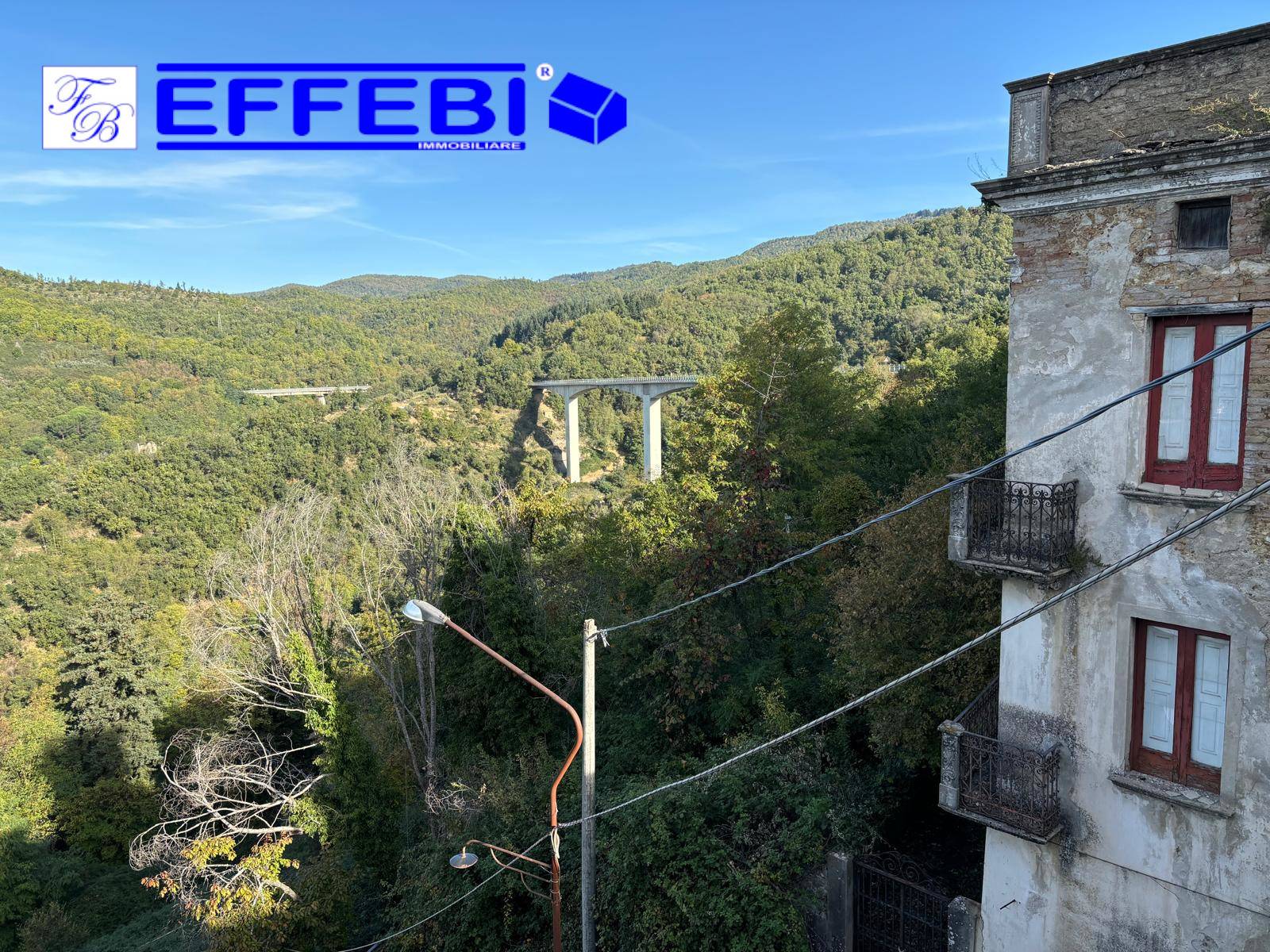 Fabbricato nel centro storico con corte in vendita a Celico