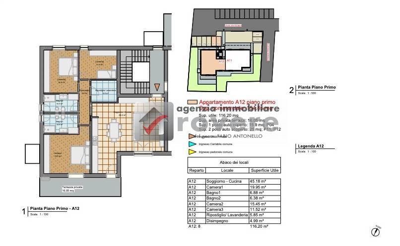 Appartamento in vendita a Carbonera, Pezzan