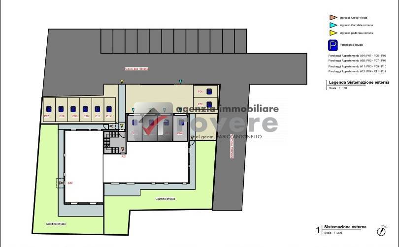 Appartamento in vendita a Carbonera, Pezzan