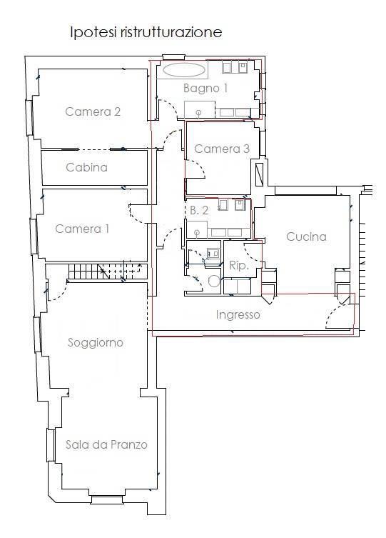 Appartamento in vendita a Padova, Centro storico