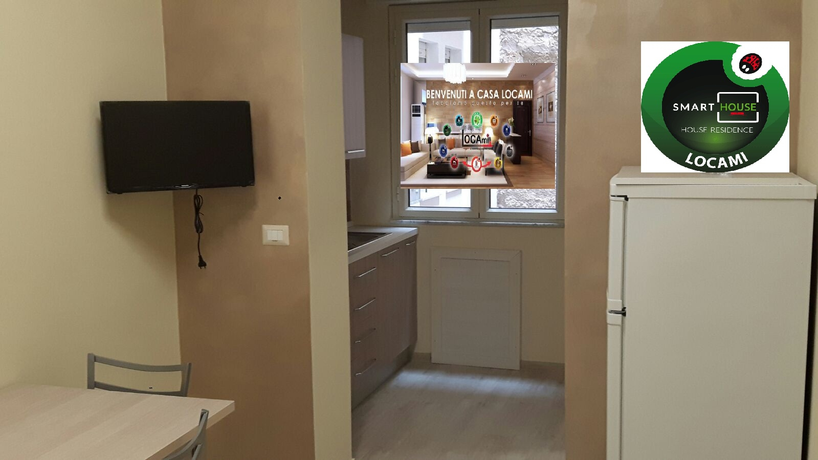 Locami Smart House mono vano arredato in affitto a Palermo, Corso Tukory