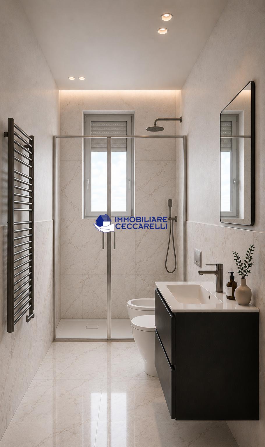 Trilocale con terrazzo, Massa ronchi