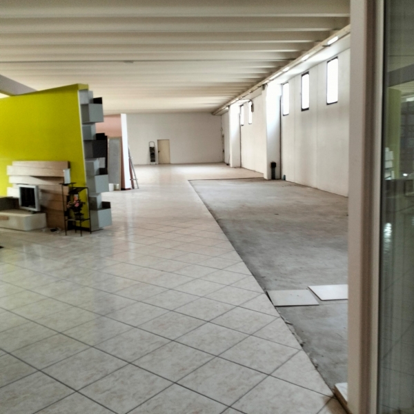 Capannone con giardino a Rolo