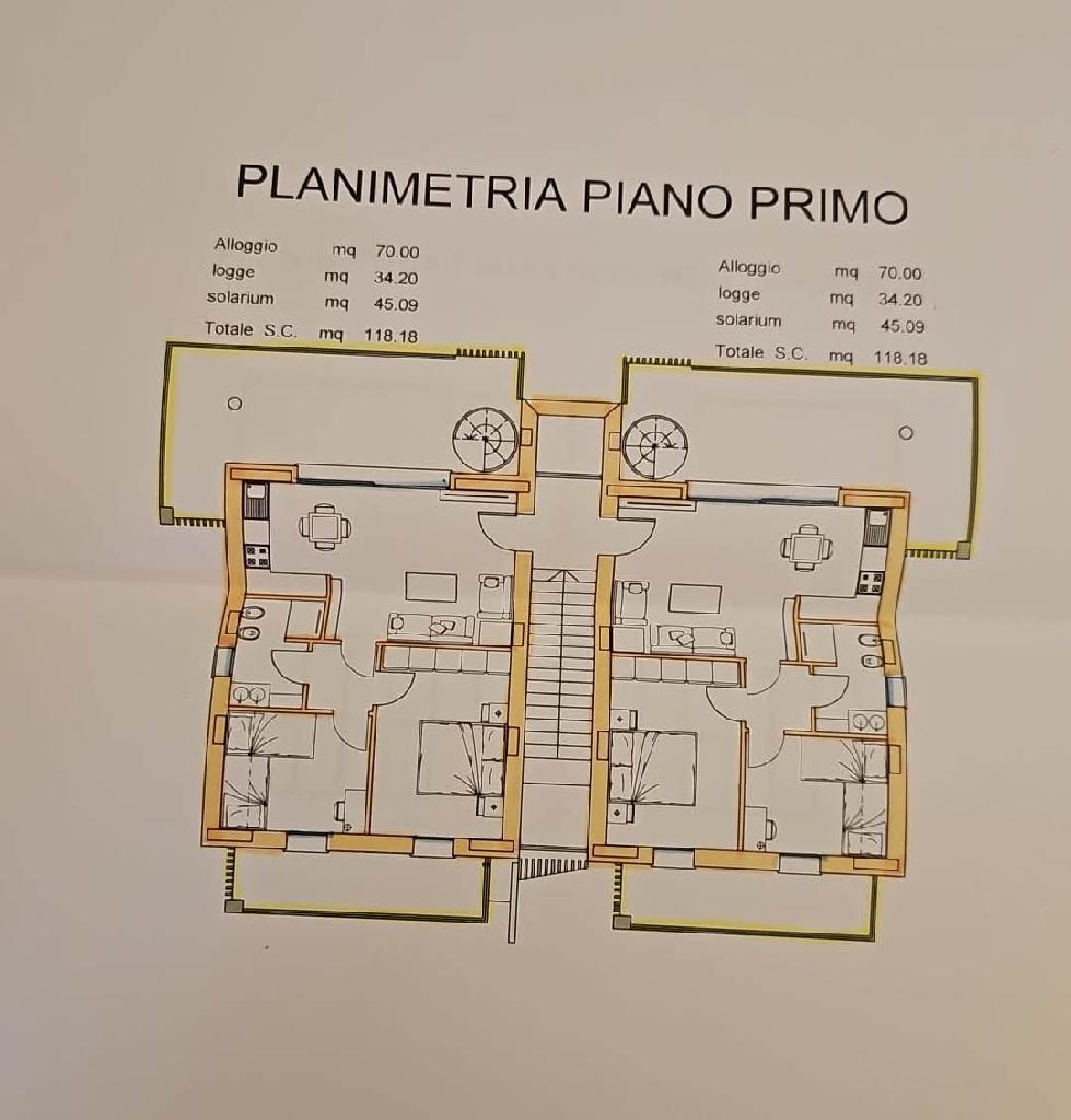 Terreno con giardino in cesanella, Senigallia