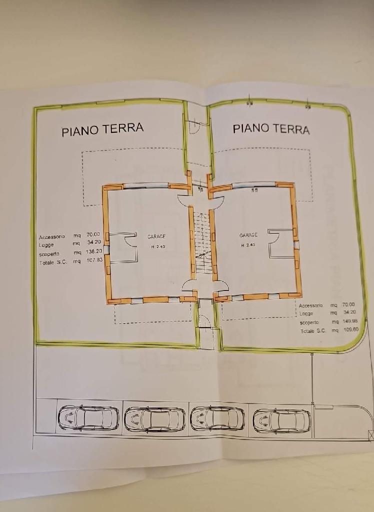 Terreno con giardino in cesanella, Senigallia