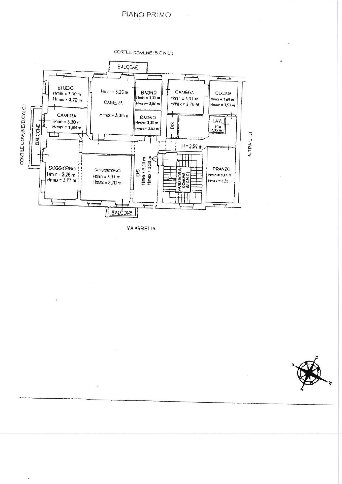 Appartamento in affitto a Torino, Crocetta