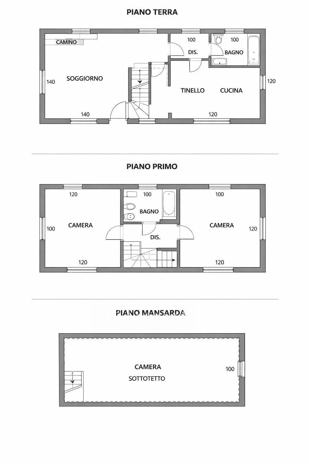 Casa singola in vendita a Camaiore, Collina