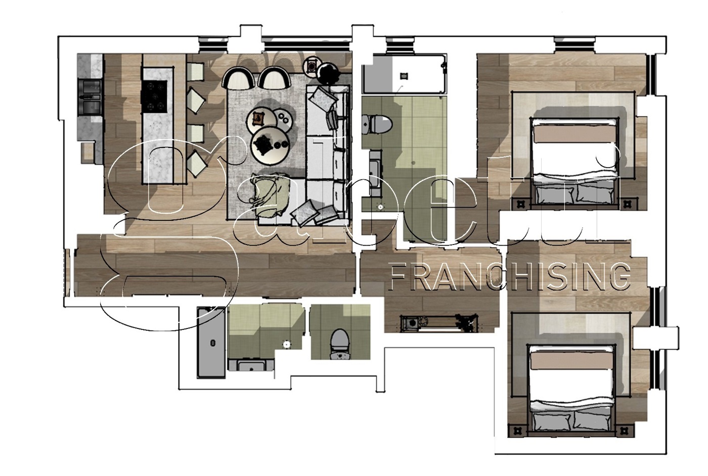 Trilocale con box a Ferrara