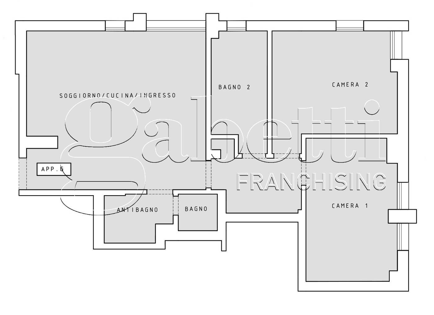 Trilocale con box a Ferrara