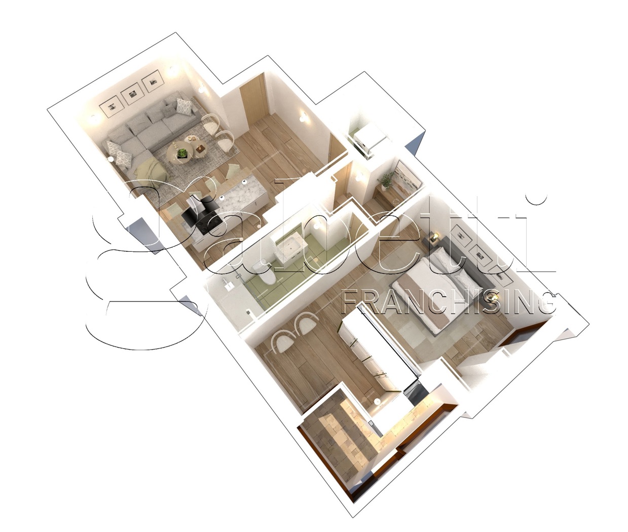 Trilocale classe A1 a Ferrara