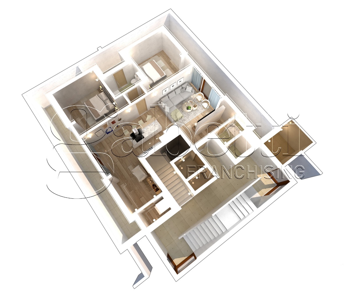 Quadrilocale con box a Ferrara