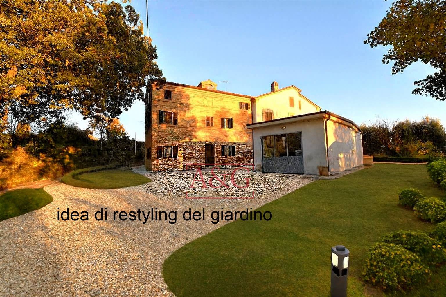 Casa cielo-terra in vendita a Servigliano, Campagna