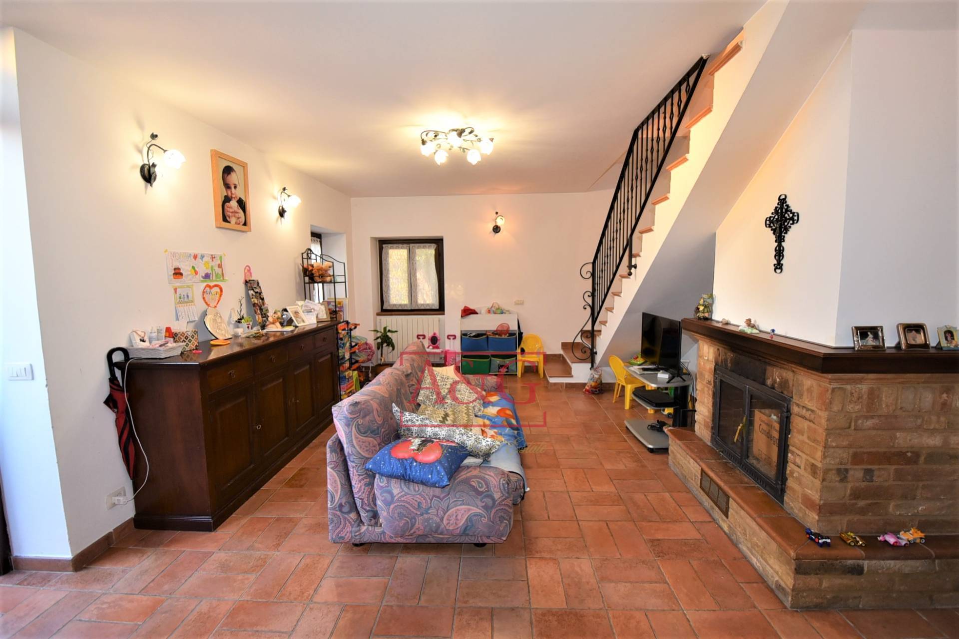 Casa cielo-terra in vendita a Servigliano, Campagna