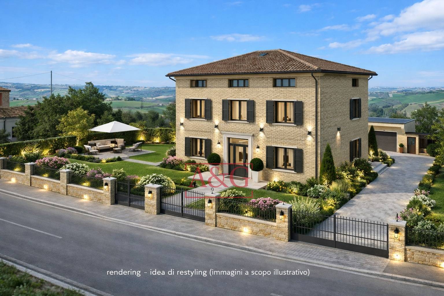 Casa singola in vendita a Falerone, Campagna