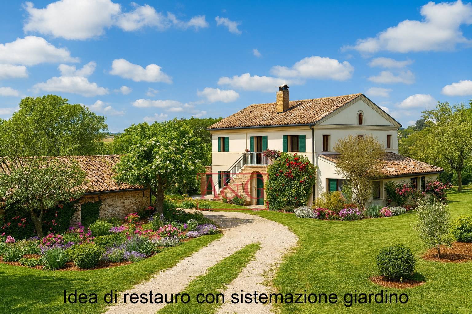Casa colonica in vendita a Recanati, CAMPAGNA